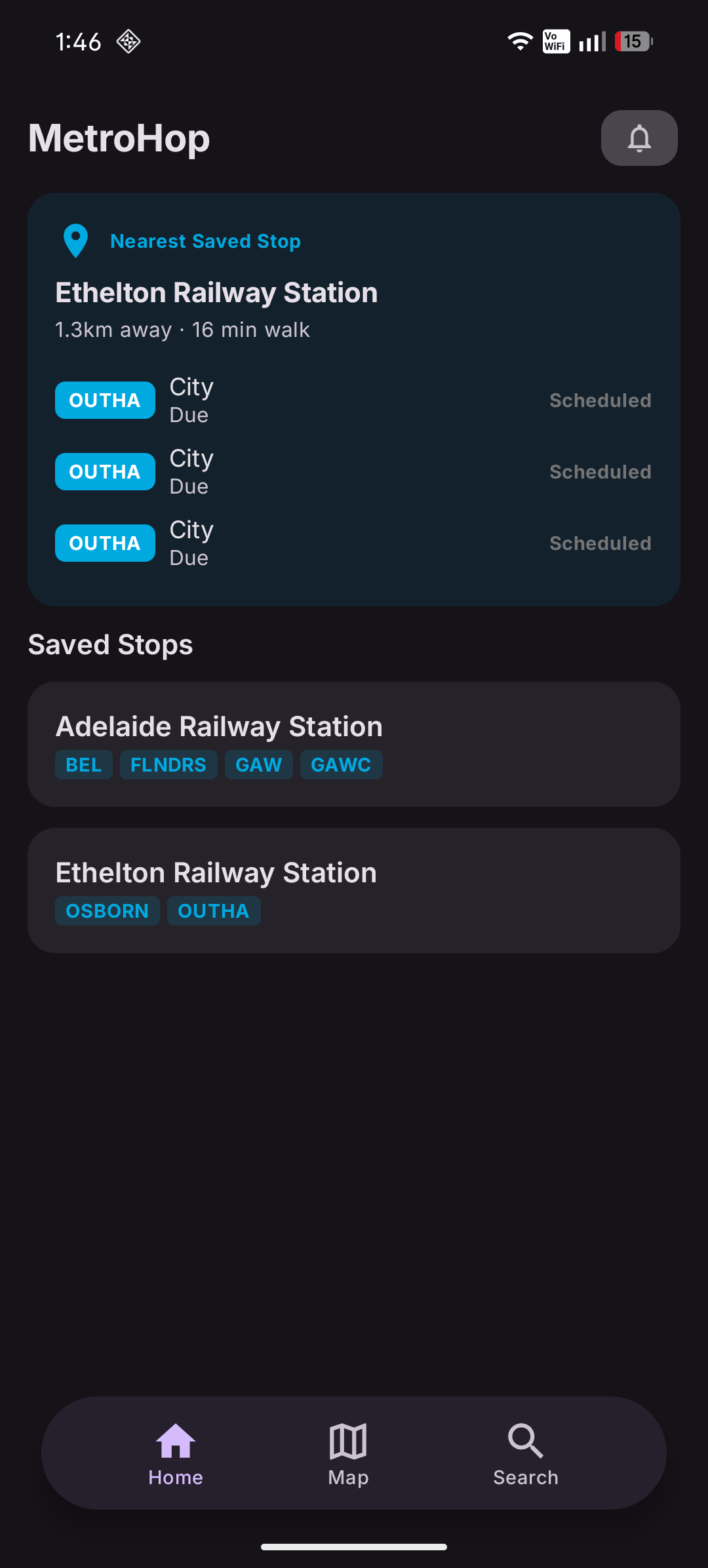 MetroHop screenshot